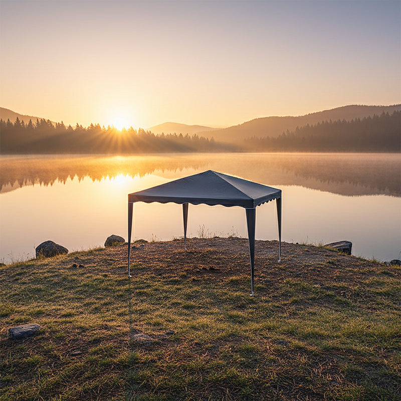 Umbrela de gradina Gazebo, Bej - Antracit, 300x300x250 cm - Antracit