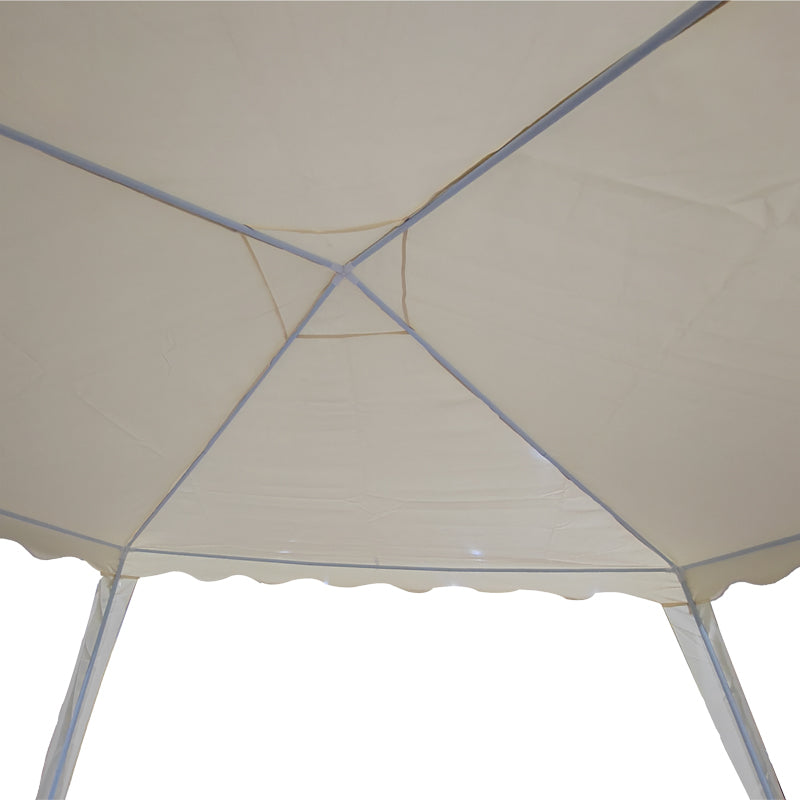 Umbrela de gradina Gazebo, Bej - Antracit, 300x300x250 cm - Bej