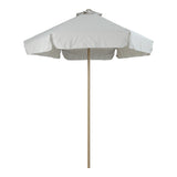 Umbrelă profesională Mongo, metal, nuanță crem, diametru 2m, 200x200x235 cm