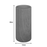 Vaza ceramica Joefer, Natural, 9x9x20 cm