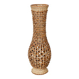 Vaza Gucre Boho, Natural, 25x25x70 cm