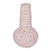 Vaza impletita Sannery Boho, Natural, 18x18x30 cm