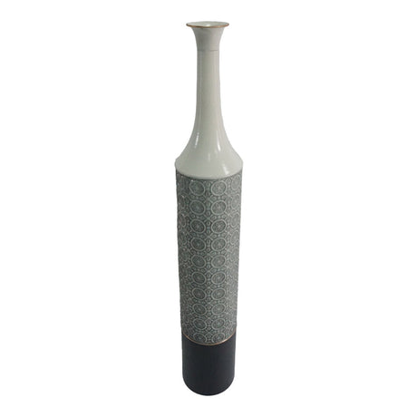 Vaza Semple, Gri, 15x15x101 cm