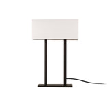 Veioza Amora, Alb - Negru, 35x15x52 cm - Alb