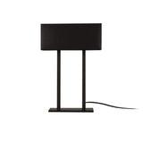 Veioza Amora, Alb - Negru, 35x15x52 cm - Negru