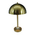 Veioza Lustrous metal, Argintiu - Auriu, 25x25x42 cm