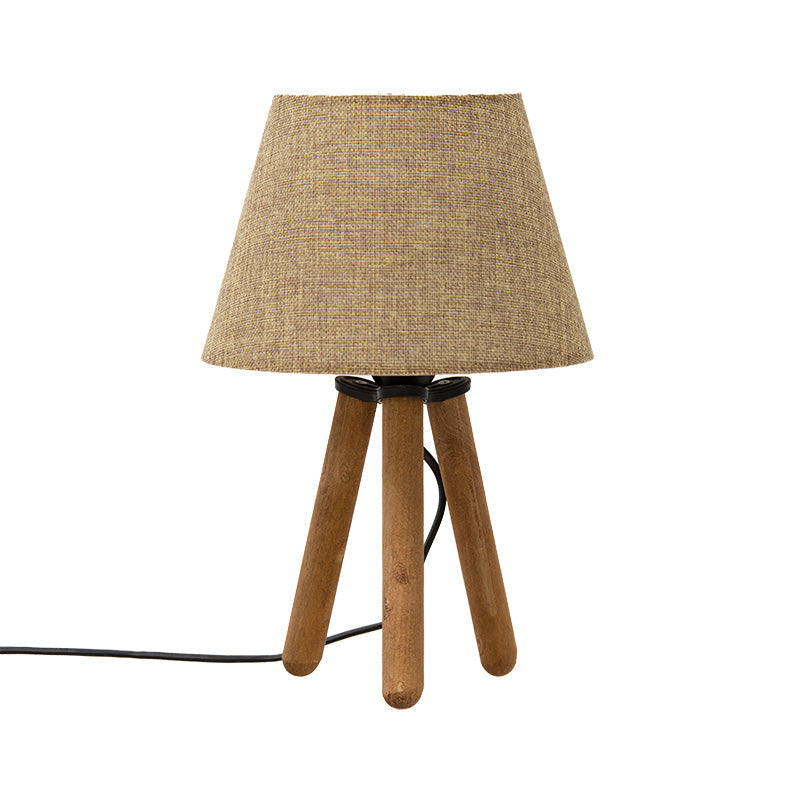 Veioza PWL-1071, textil si MDF, D22x32 cm - Veioza PWL-1071, textil si MDF, D22x32 cm - 202-000030