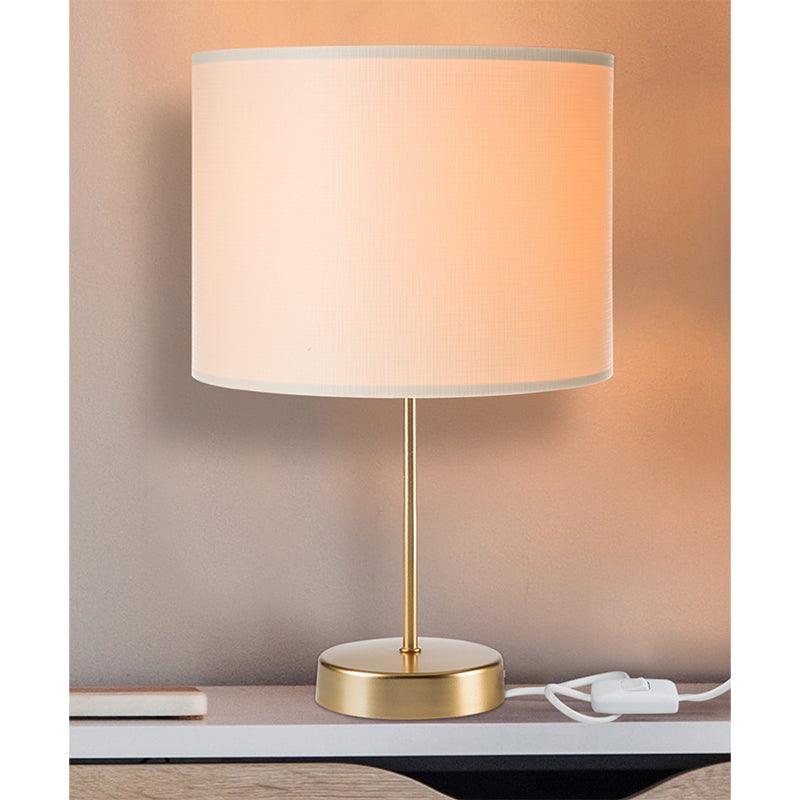 Veioza PWL-1183, D22x37 cm - Crem