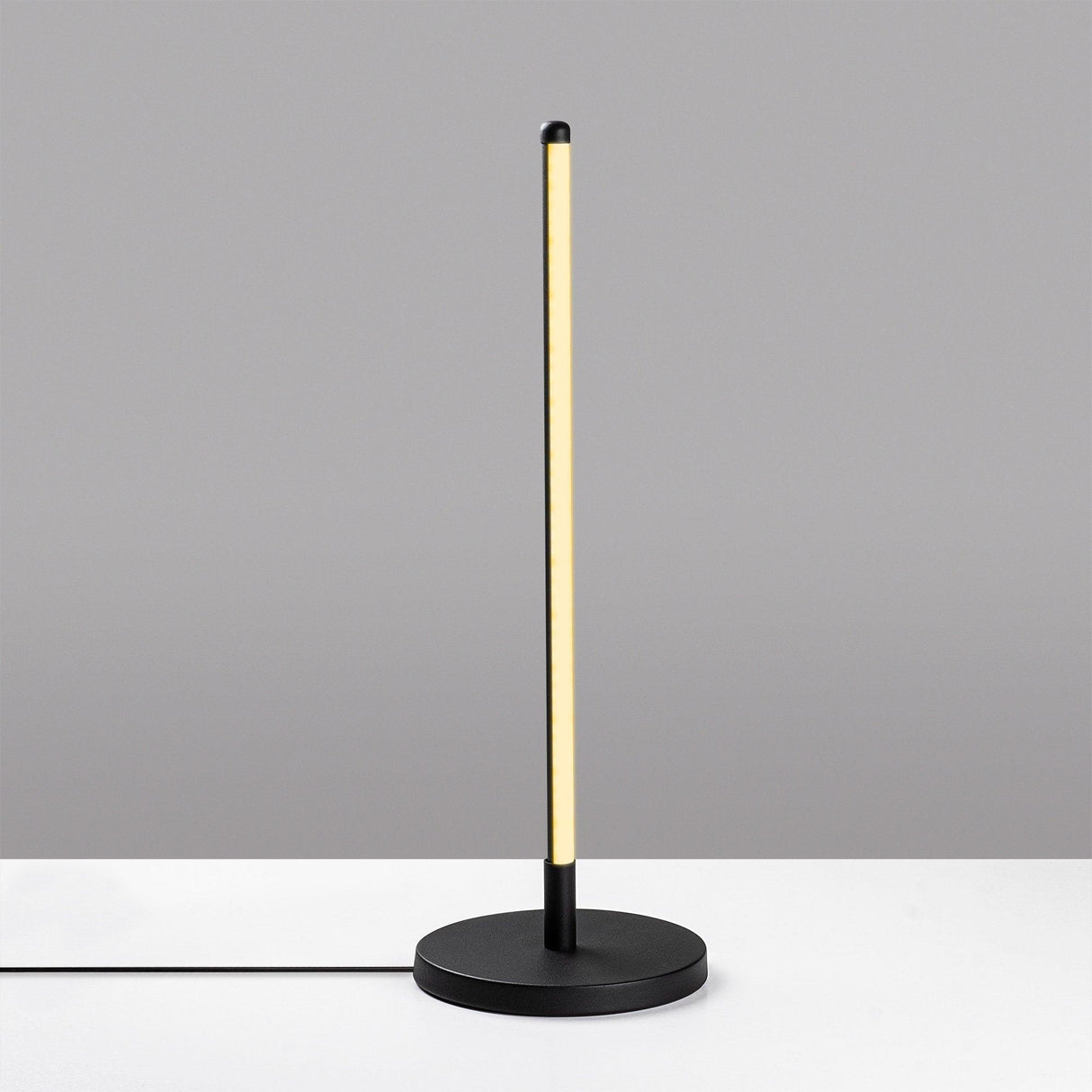 Veioză Stick 13315, 18x18x51 cm - Negru