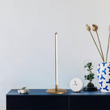 Veioză Stick 13315, 18x18x51 cm - Auriu
