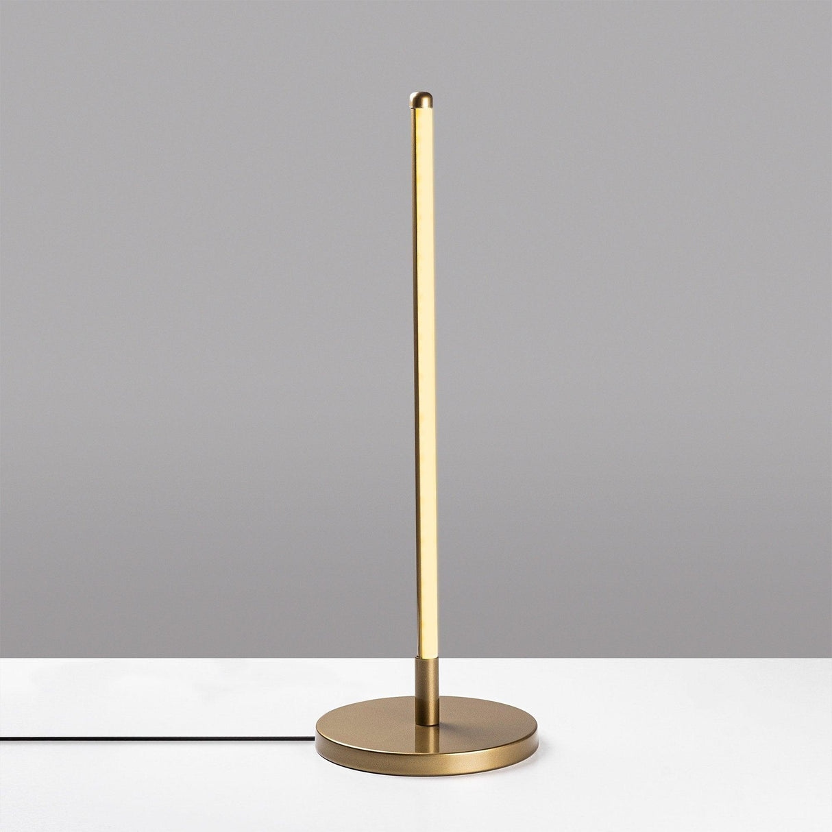 Veioză Stick 13315, 18x18x51 cm - Auriu
