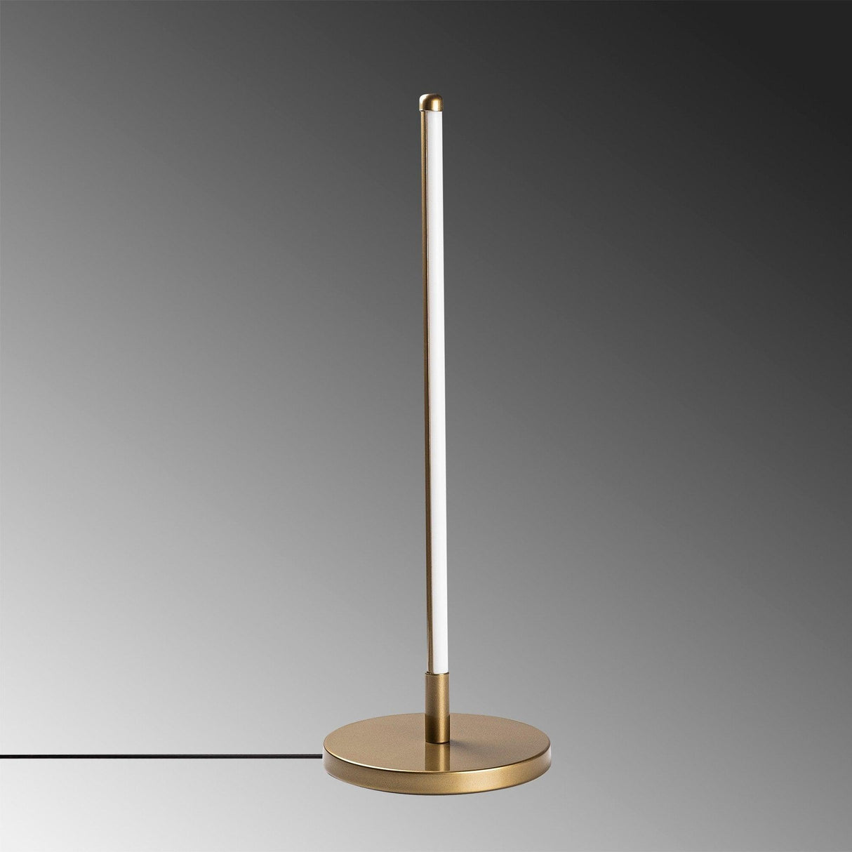 Veioză Stick 13315, 18x18x51 cm - Auriu
