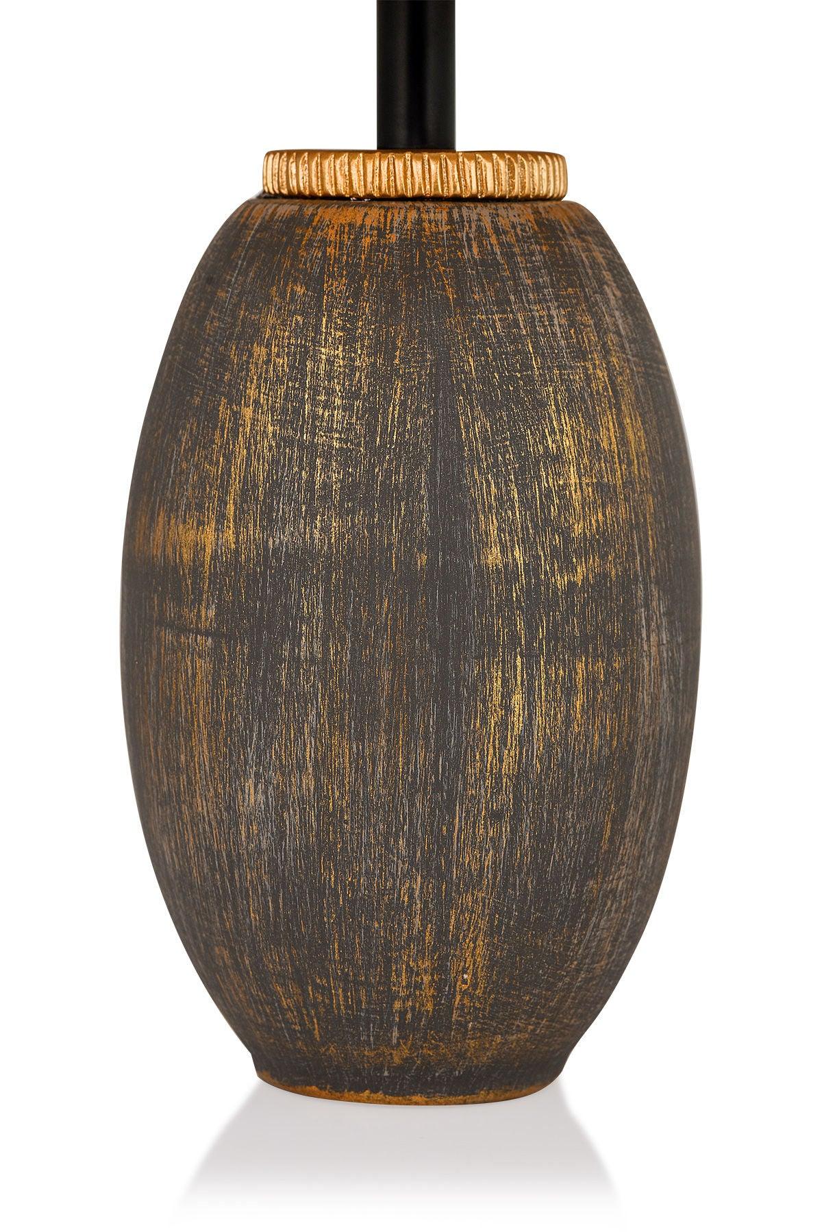 Veioză TM169, Maro, 30x30x46 cm