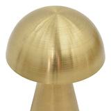 Veioza Whity metal, auriu, 31x31x49 cm