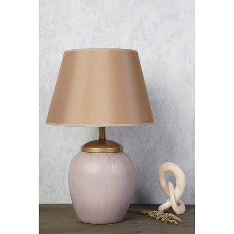 Veioza YL211 Lamp Shade, Pudra, 30x30x50 cm