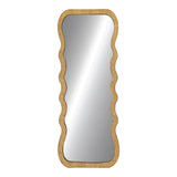 Zerbon mdf oglindă, Natural, 60x155 cm
